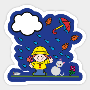 Colorforms®  Windy Rainy Day Sticker